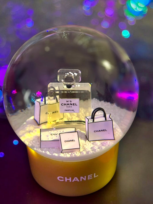 Chanel Authentic Limited Edition Rare Snow Globe