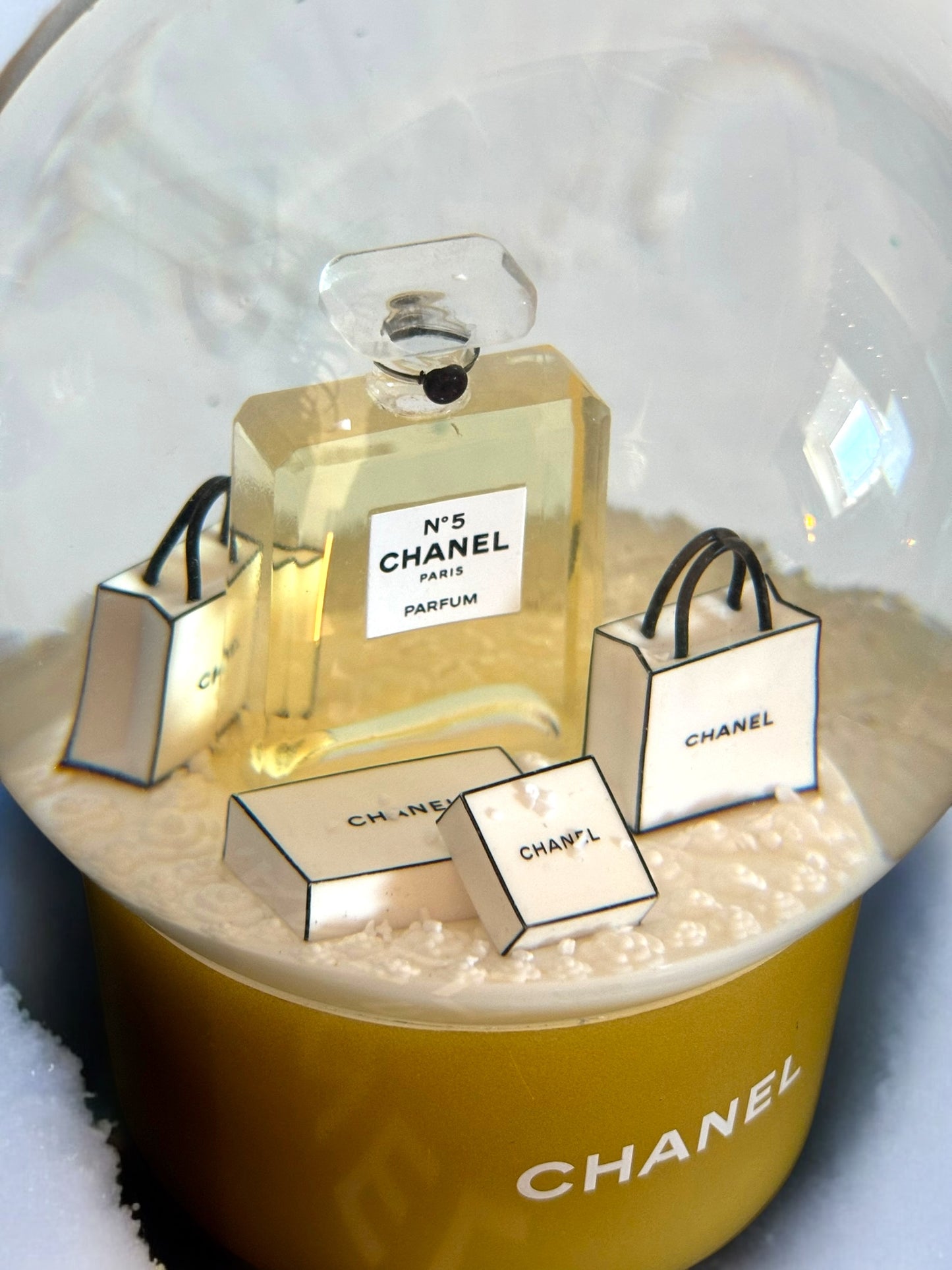 Chanel Authentic Limited Edition Rare Snow Globe