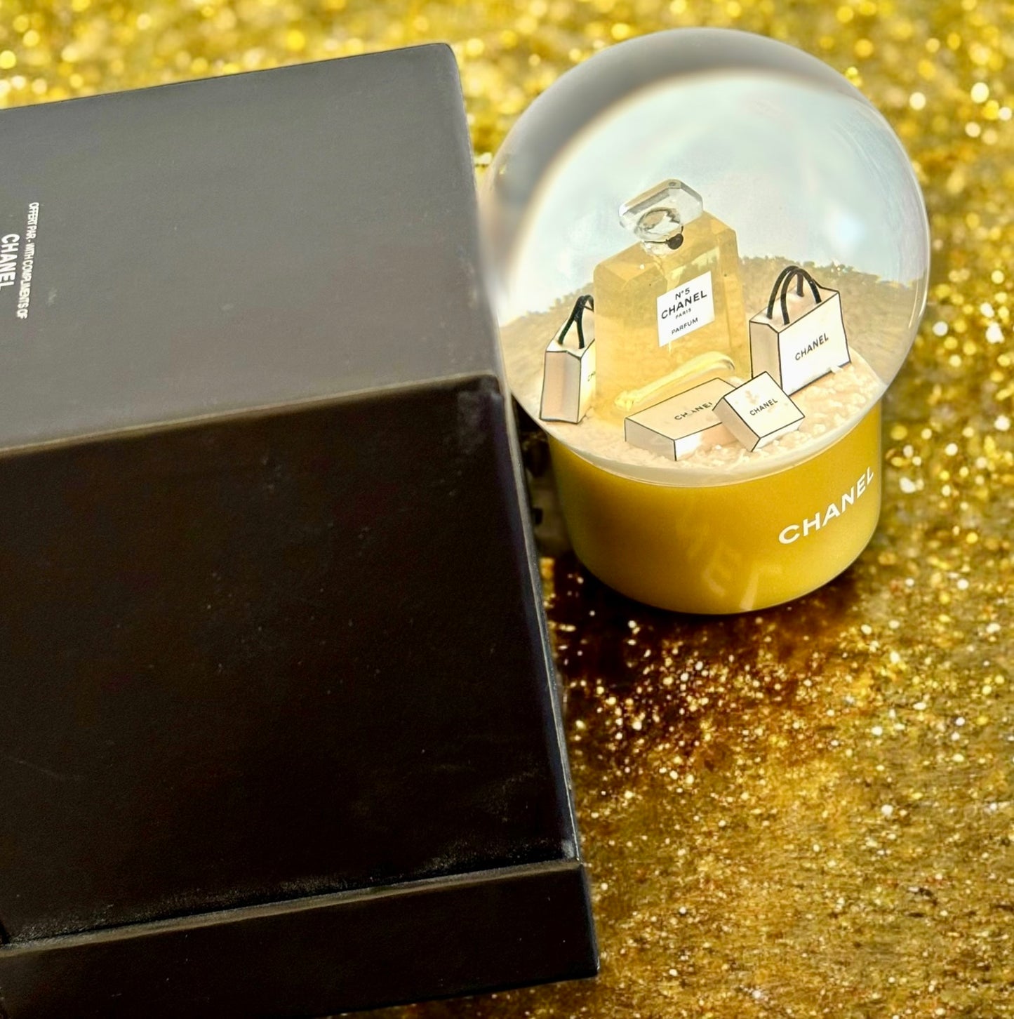 Chanel Authentic Limited Edition Rare Snow Globe