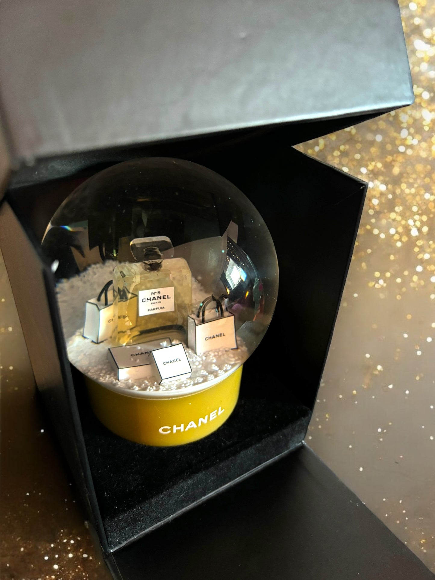 Chanel Authentic Limited Edition Rare Snow Globe