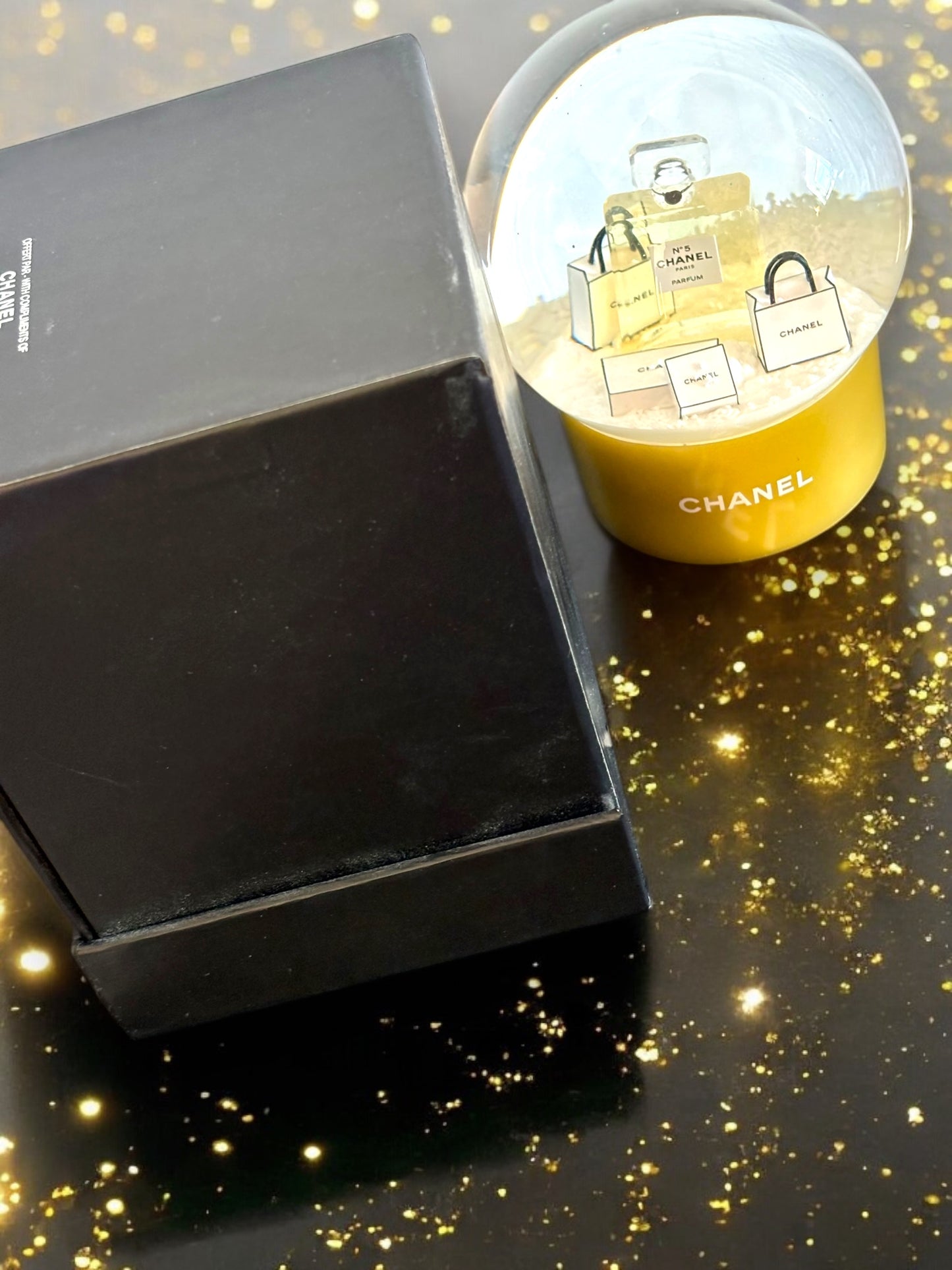 Chanel Authentic Limited Edition Rare Snow Globe